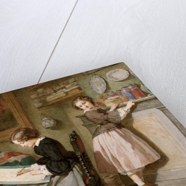 Interior of a Studio by Isidore Patrois