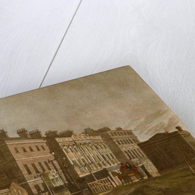 View of Hyde Park Corner showing Apsley House by Unknown