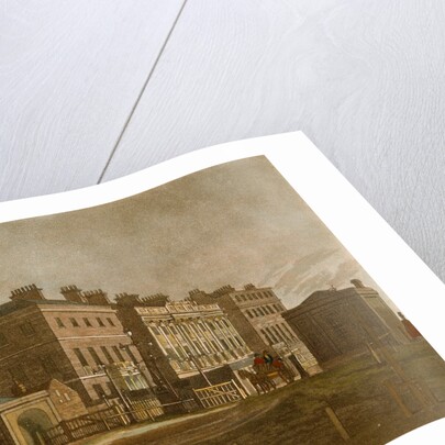 View of Hyde Park Corner showing Apsley House by Unknown