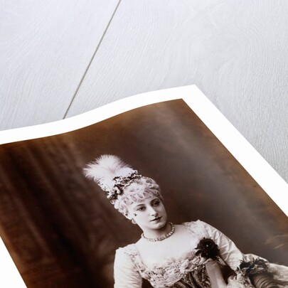 Kate Vaughan as Lady Teazle in The School for Scandal. England, late 19th century by Anonymous
