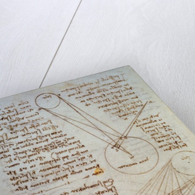 Page from Forster Codex by Leonardo da Vinci