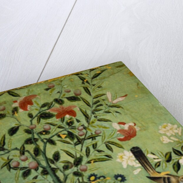 Wallpaper from a Brewery House in Watford. China, mid-18th century by Unknown
