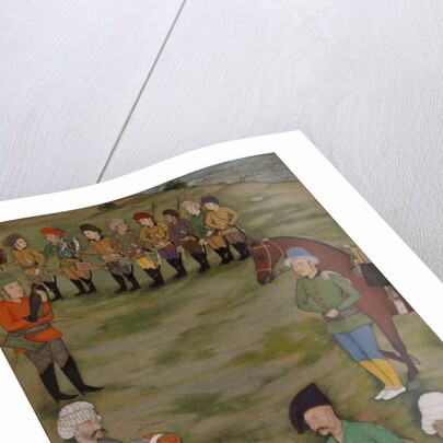 The Mughal Ambassador and the Shah of Persia by Unknown
