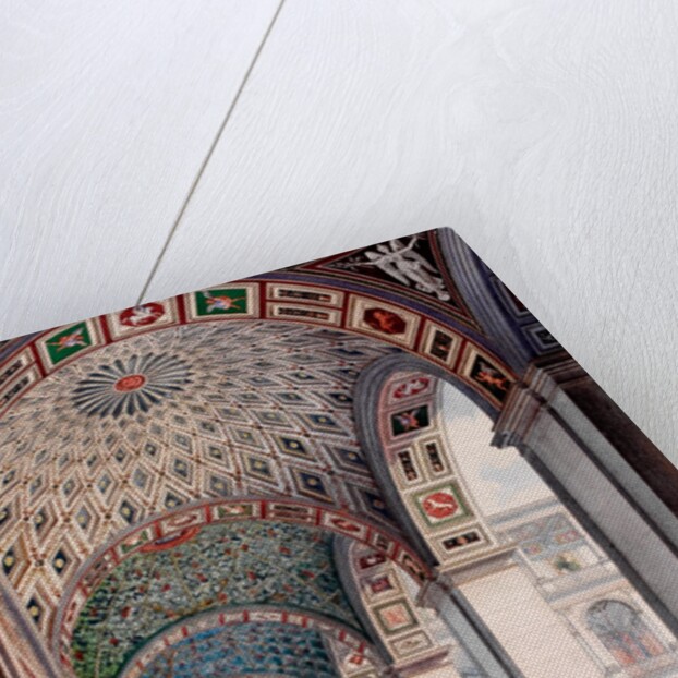 A view of the Loggie in the Vatican by I.G.G