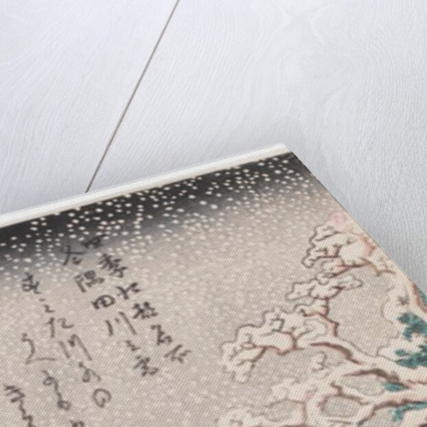 Snow on the Sumida River in Winter by Hiroshige