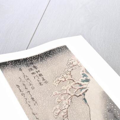 Snow on the Sumida River in Winter by Hiroshige