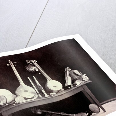 Musical instruments by Captain Linnaeus Tripe