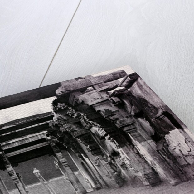 Entrance to the Steps, Leading up to the Pagoda on the Rock, Looking Towards the Street by Captain Linnaeus Tripe