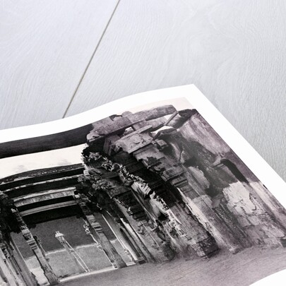 Entrance to the Steps, Leading up to the Pagoda on the Rock, Looking Towards the Street by Captain Linnaeus Tripe