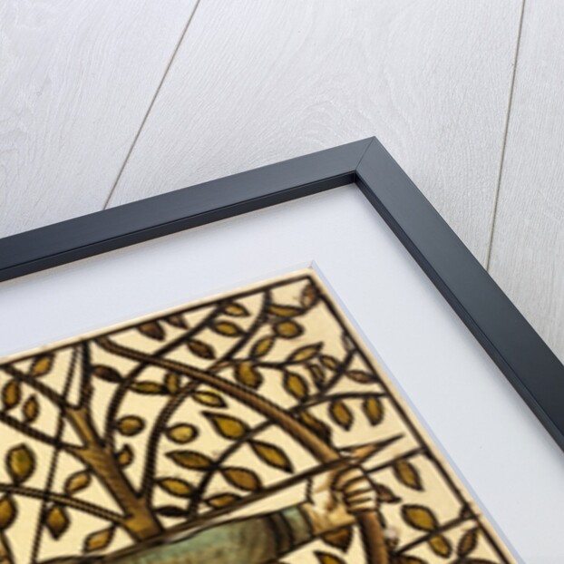 The Countryman and the Snake tile by Unknown