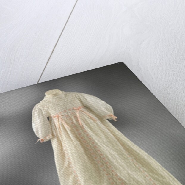 Christening gown & petticoat called the Bin Dress by Unknown