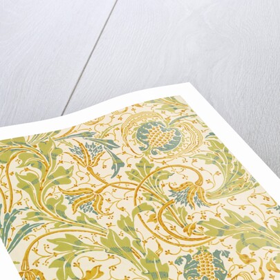 Teazle wallpaper by Walter Crane