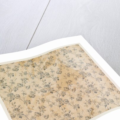 Floral wallpaper by Anonymous
