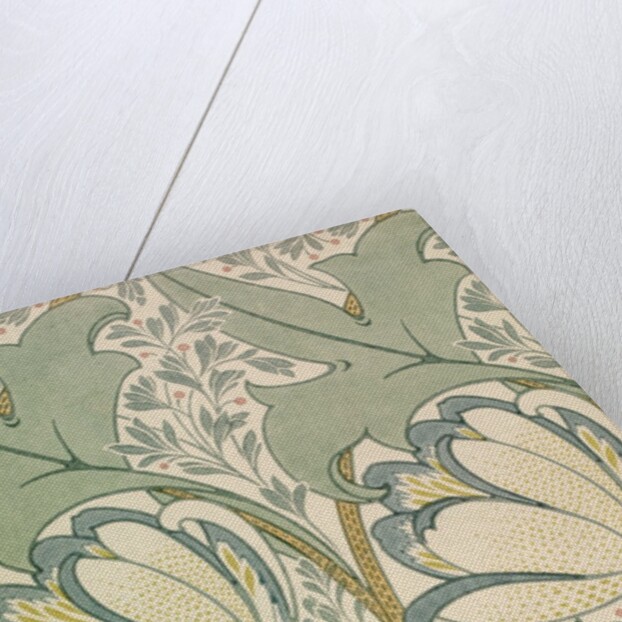 Portion of The Aylmer wallpaper by Charles Francis Annesley Voysey