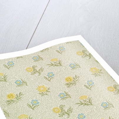 Powdered wallpaper by William Morris