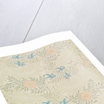 Larkspur wallpaper by William Morris