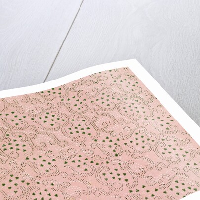 Pattern from a collection of 214 specimens of ornamental paper used for books and other decorative purposes by Unknown