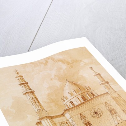 Mosque of Sultan Hassan at Cairo by Unknown