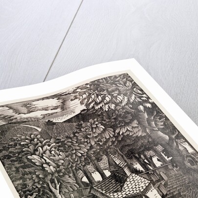 Church under a Hill by Eric Ravilious