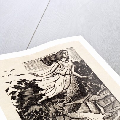 Illustration from Almanack 1929 by Eric Ravilious