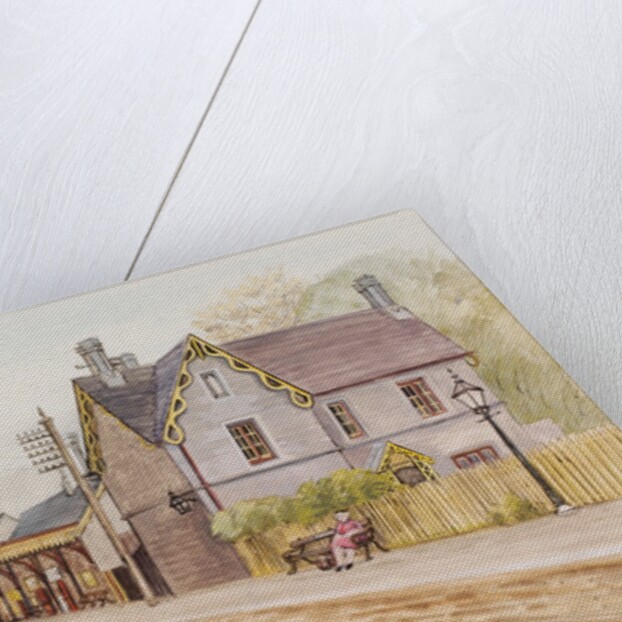 L.M.S. Station, Stonehouse by Louisa Puller