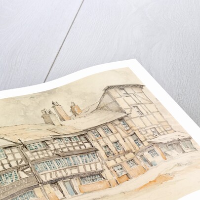 The Old Shambles, Manchester, Lancashire by Albert Pile