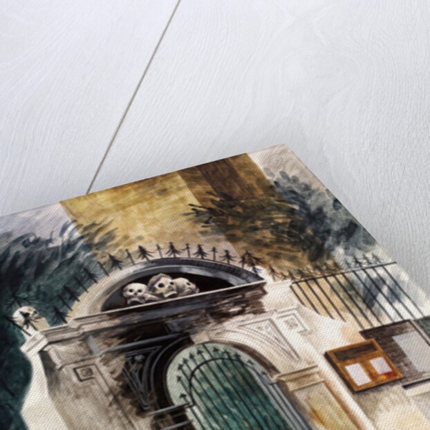 Gateway to St. Olave's Hart Street, E.C.2. by Barbara Jones