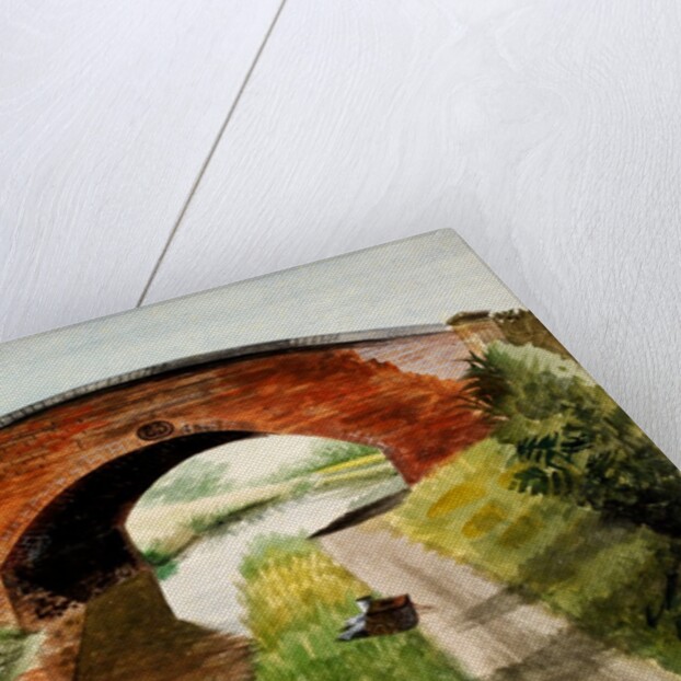 Bridge over Canal, near Litchfield by Barbara Jones