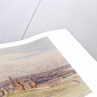 General view of Hanley and Burslem by Louisa Puller