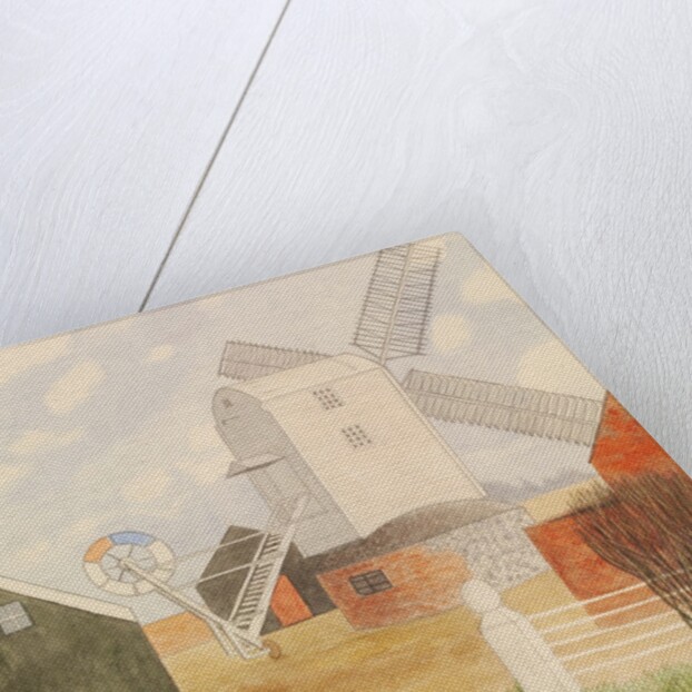 The Mill at Parham by Jack L. Airy