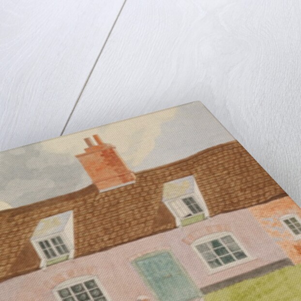 A House and Cottage near the Quay at Orford by Jack L. Airy