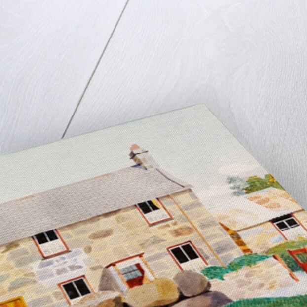 Swan Cottages, Ro-Wen, Conway Valley by Kenneth Rowntree