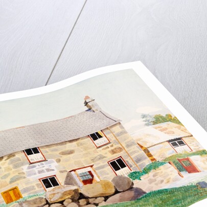 Swan Cottages, Ro-Wen, Conway Valley by Kenneth Rowntree