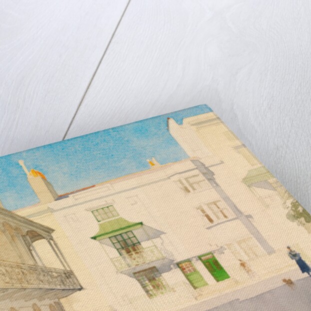 Regency Brighton, Houses in Russell Square by Charles Knight