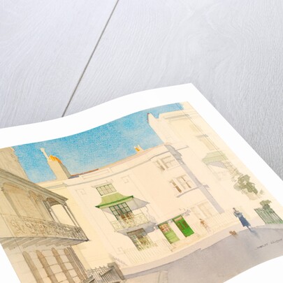 Regency Brighton, Houses in Russell Square by Charles Knight