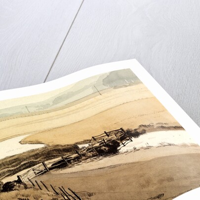 The Cuckmere at Litlington by Hilder