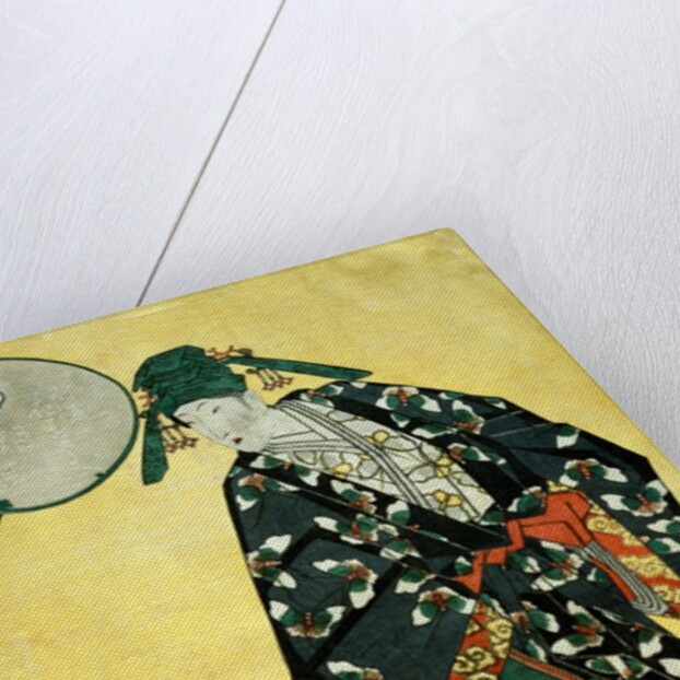The Courtesan Hanazono-Dayu by Yanagawa Shigenobu