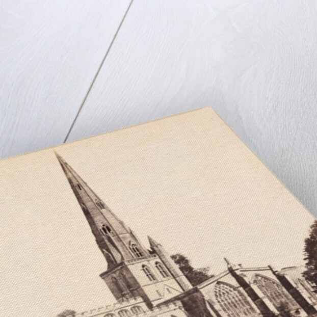 Ashbourne Church by Francis Frith & Co.