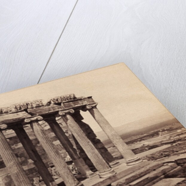 Athens Temple of Victory by Francis Frith & Co.