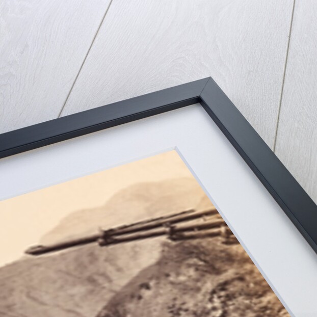 Mussucks for Crossing the River Beas Below Bajoura by Francis Frith & Co.