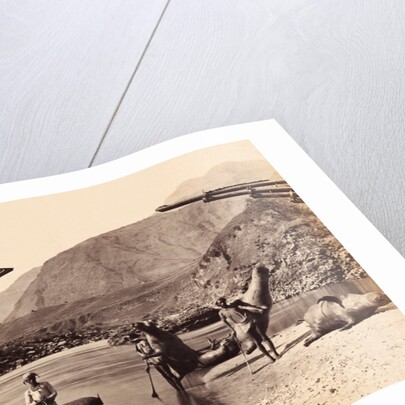 Mussucks for Crossing the River Beas Below Bajoura by Francis Frith & Co.