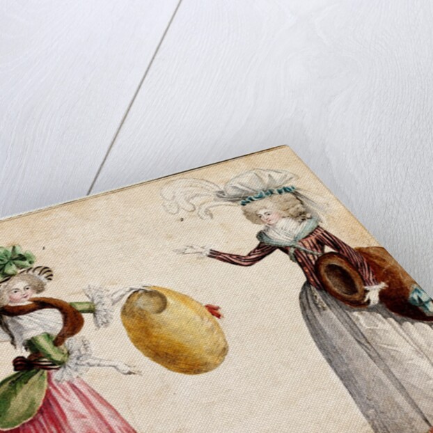 Fashion plate depicting women's costume by Unknown