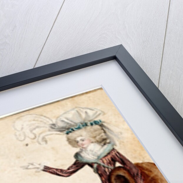 Fashion plate depicting women's costume by Unknown