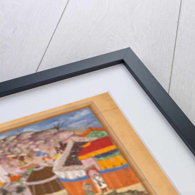 An interview between Mu'nim Khan and Khan Zaman in a boat on the Ganges by Anonymous