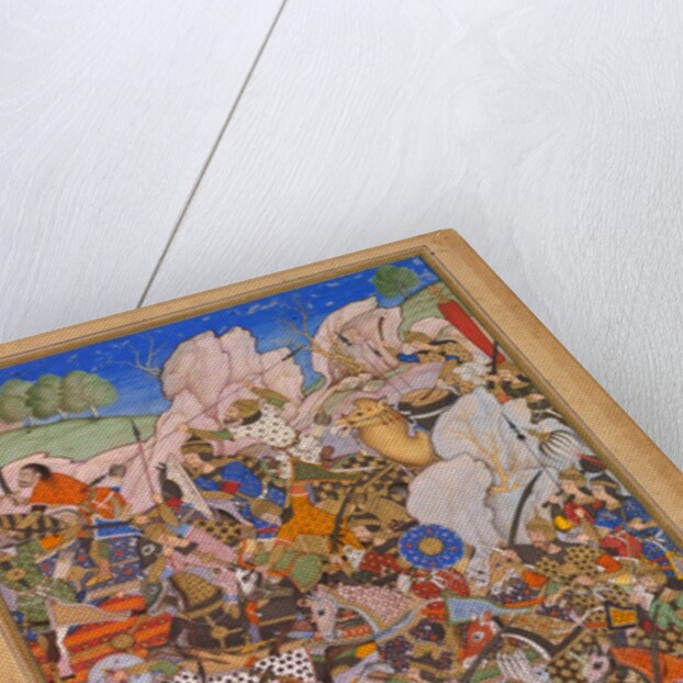 The Battle Preceding the Capture of the Fort at Bundi by Anonymous