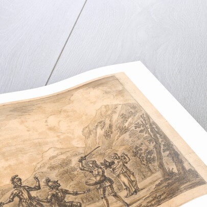 Scudamour and Arthegal fights with Britomart by William Kent