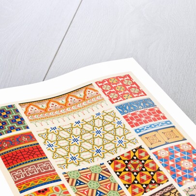 Plate 45 - Persian patterns by Owen Jones