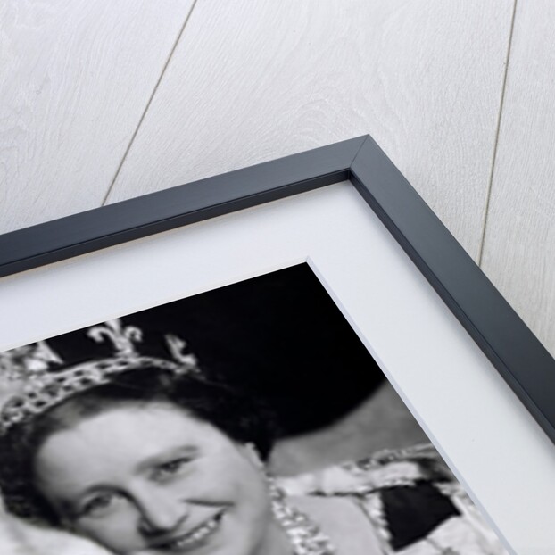 The Queen Mother and Princess Anne at the Coronation by Cecil Beaton