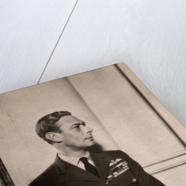 King George VI at Buckingham Palace by Cecil Beaton