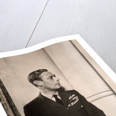 King George VI at Buckingham Palace by Cecil Beaton
